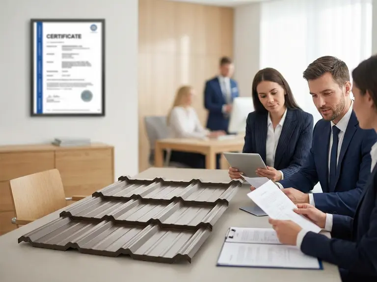 Металлочерепица Сертификация
